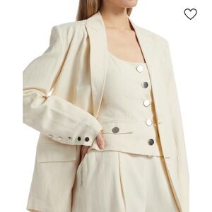 Bone Colored Dress with Tag